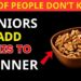 Seniors: Weak Legs After 60? – Add This to Dinner Tonight|| senior nutrition