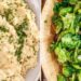 Make-Ahead Thanksgiving Sides: French Onion Mashed Potatoes + Brussels Sprouts Salad