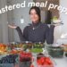 THE ULTIMATE HEALTHY MEAL PREP | a week’s worth of easy & yummy recipes + grocery list