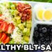 Healthy Meal Prep BLT Salads